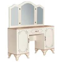 Masă de toaletă Moda Life Grand dresser PAL/ Cream