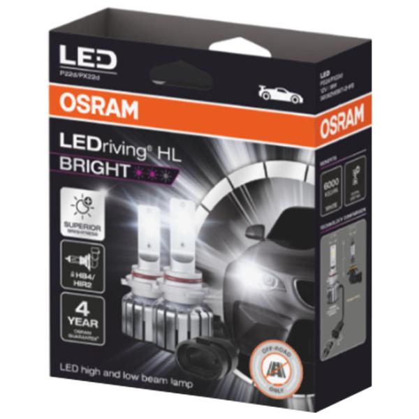 Автомобильная лампа Osram OS-9006DWBRT-2HFB светодиодная/ HIR2/ P22d/ 19 Вт photo 2