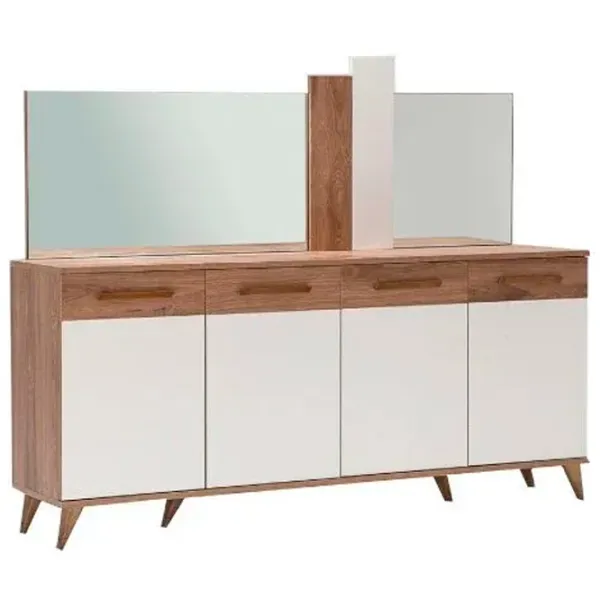 Masă de toaletă Moda Life Step console PAL/ Brown photo 1 Masă de toaletă Moda Life Step console PAL/ Brown photo 1