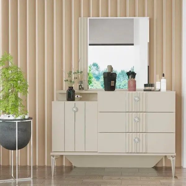 Туалетный столик Moda Life Vivaldi dresser ЛДСП/ Кремовый photo 1 Туалетный столик Moda Life Vivaldi dresser ЛДСП/ Кремовый photo 1