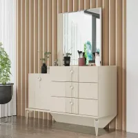 Masă de toaletă Moda Life Vivaldi dresser PAL/ Cream photo 2