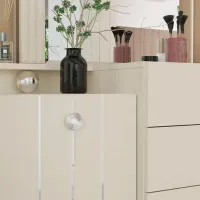 Masă de toaletă Moda Life Vivaldi dresser PAL/ Cream photo 3