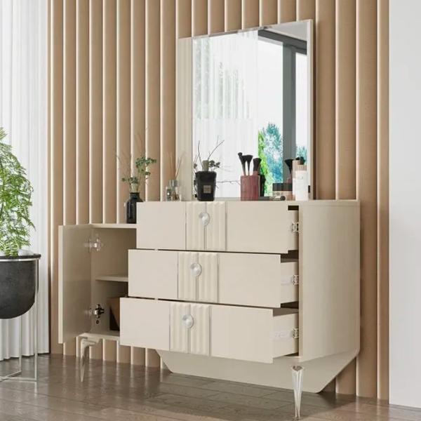 Туалетный столик Moda Life Vivaldi dresser ЛДСП/ Кремовый photo 4 Туалетный столик Moda Life Vivaldi dresser ЛДСП/ Кремовый photo 4