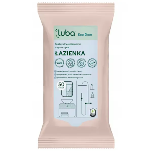 Șervețele umede Luba Eco Dom Cantitatea în set - 50 photo 1 Șervețele umede Luba Eco Dom Cantitatea în set - 50 photo 1