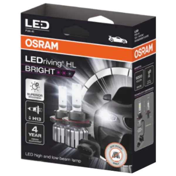 Автомобильная лампа Osram OS-9008DWBRT-2HFB светодиодная/ H13/ P26.4t/ 10 - 15 Вт photo 2 Автомобильная лампа Osram OS-9008DWBRT-2HFB светодиодная/ H13/ P26.4t/ 10 - 15 Вт photo 2