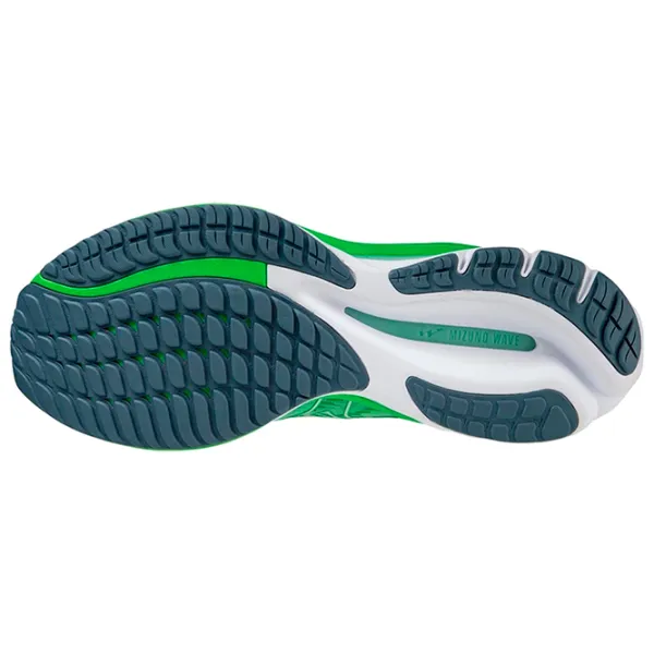 Adidași pentru bărbați Mizuno Wave Rider 26 45/ Green photo 4