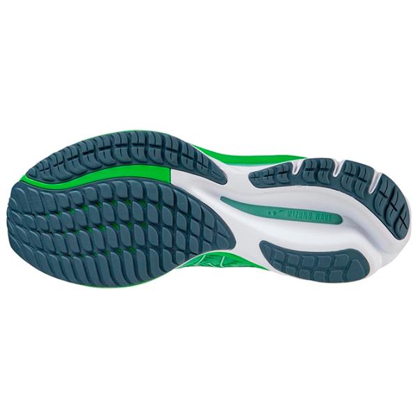 Adidași pentru bărbați Mizuno Wave Rider 26 45/ Green photo 4