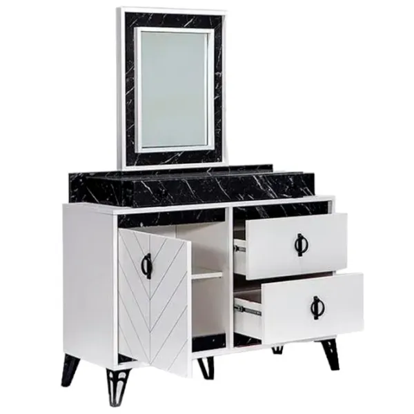 Туалетный столик Moda Life Avrupa dresser ЛДСП/ Black photo 2 Туалетный столик Moda Life Avrupa dresser ЛДСП/ Black photo 2