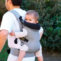 Marsupiu pentru copii DreamBaby G2206 (9312742422066) 15 kg/ Gray photo 2