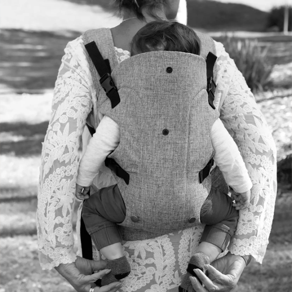 Marsupiu pentru copii DreamBaby G2206 (9312742422066) 15 kg/ Gray photo 6 Marsupiu pentru copii DreamBaby G2206 (9312742422066) 15 kg/ Gray photo 6