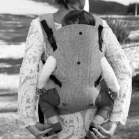 Marsupiu pentru copii DreamBaby G2206 (9312742422066) 15 kg/ Gray photo 6