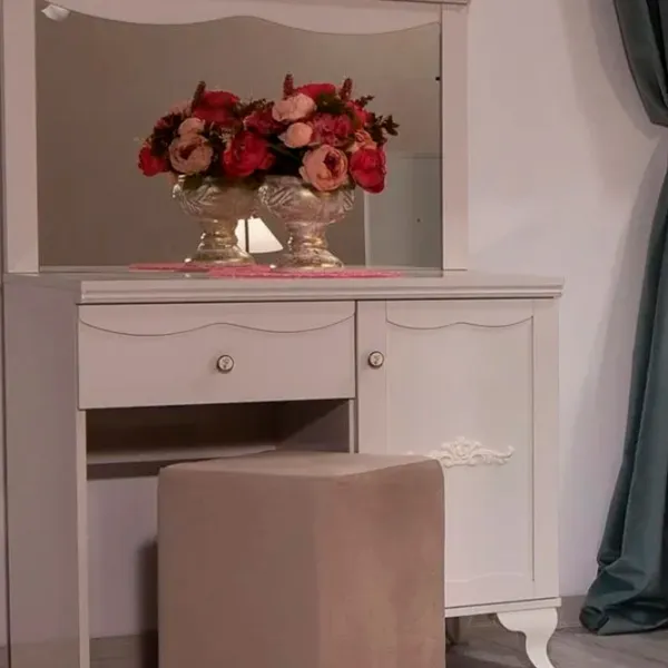 Masă de toaletă Moda Life Bianco dresser PAL/ White photo 1 Masă de toaletă Moda Life Bianco dresser PAL/ White photo 1