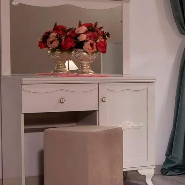 Masă de toaletă Moda Life Bianco dresser PAL/ White photo 1 Masă de toaletă Moda Life Bianco dresser PAL/ White photo 1