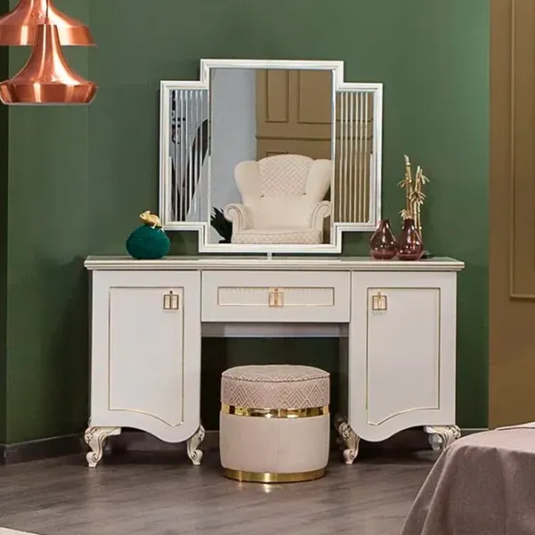 Masă de toaletă Moda Life Hurrem dresser PAL/ White photo 2