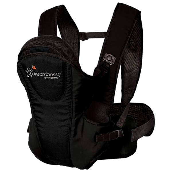 Marsupiu pentru copii DreamBaby G296 (9312742402969) 15 kg/ Black photo 1