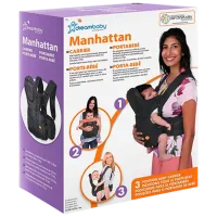 Marsupiu pentru copii DreamBaby G296 (9312742402969) 15 kg/ Black photo 5