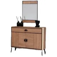 Masă de toaletă Moda Life Megan dresser PAL/ Brown