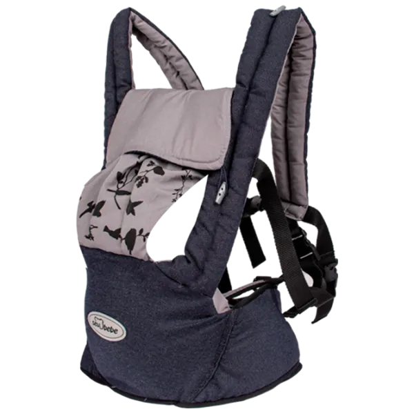 Marsupiu pentru copii Sevi Bebe 570 (8692241105709) 15 kg/ Gray photo 1
