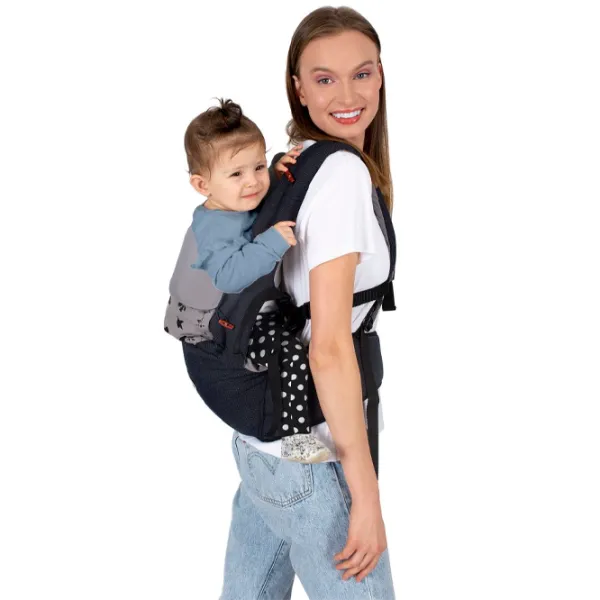Marsupiu pentru copii Sevi Bebe 570 (8692241105709) 15 kg/ Gray photo 3