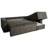 Угловой диван Mobilier Victoria NEO (Rinaldi 20) Ткань/ Графитовый photo 3