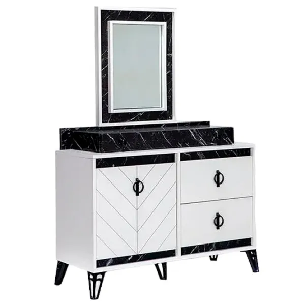 Masă de toaletă Moda Life Avrupa dresser PAL/ Black photo 1 Masă de toaletă Moda Life Avrupa dresser PAL/ Black photo 1