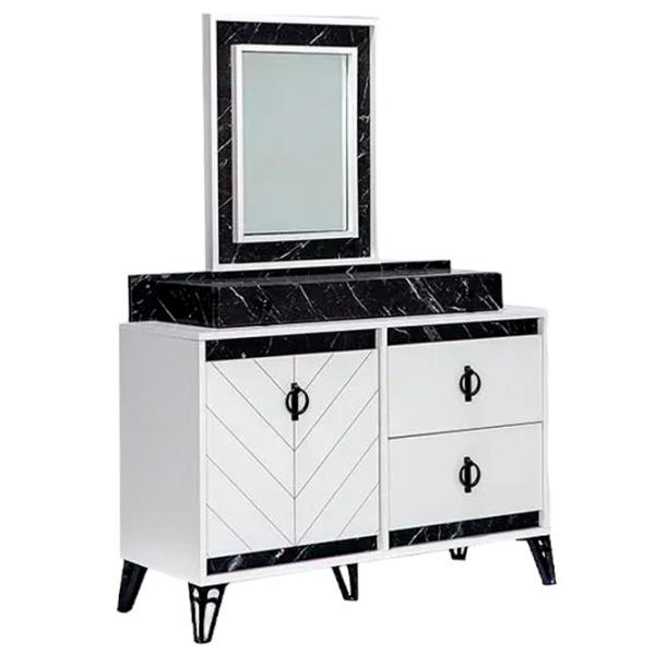 Masă de toaletă Moda Life Avrupa dresser PAL/ Black photo 1 Masă de toaletă Moda Life Avrupa dresser PAL/ Black photo 1