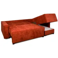 Canapea de colț Mobilier Victoria NEO (Rinaldi 24) Stofă/ Terracotta photo 3