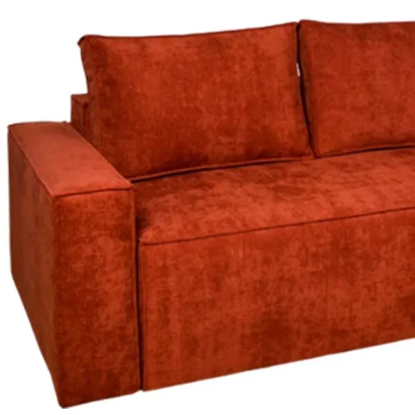 Угловой диван Mobilier Victoria NEO (Rinaldi 24) Ткань/ Терракотовый photo 4 Угловой диван Mobilier Victoria NEO (Rinaldi 24) Ткань/ Терракотовый photo 4