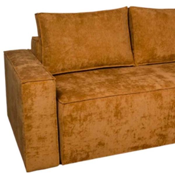 Угловой диван Mobilier Victoria NEO (Rinaldi 25) Ткань/ Brown photo 4