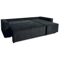 Угловой диван Mobilier Victoria NEO (Rinaldi 27) Ткань/ Black photo 5