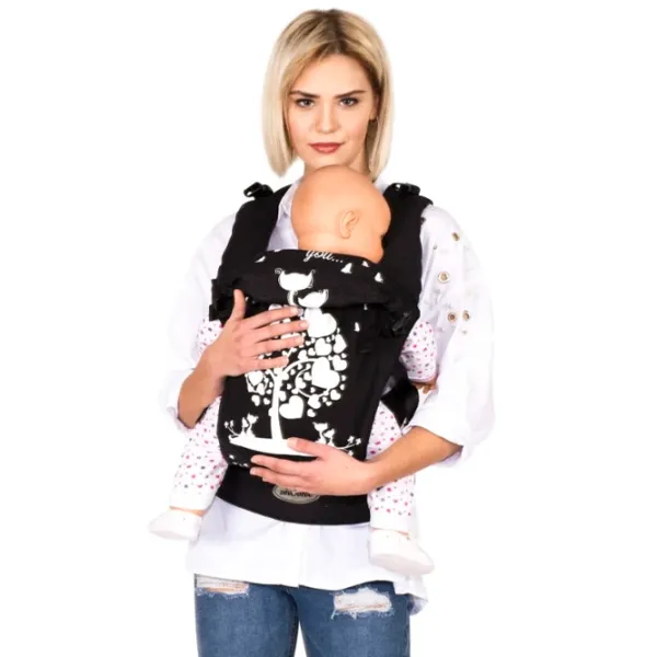 Marsupiu pentru copii Sevi Bebe 584 (8692241105846) 15 kg/ Gray photo 2