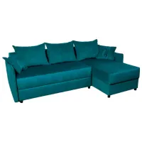 Угловой диван Mobilier Victoria 5 () Ткань/ Бирюзовый