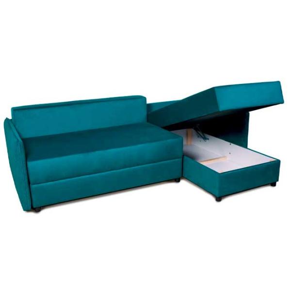 Угловой диван Mobilier Victoria 5 () Ткань/ Бирюзовый photo 3