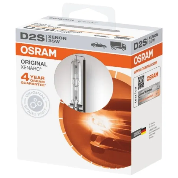 Автомобильная лампа Osram OS-66240-1SCB Ксенон/ D2S/ P32d-2/ 35 Вт/ 3200лм photo 2