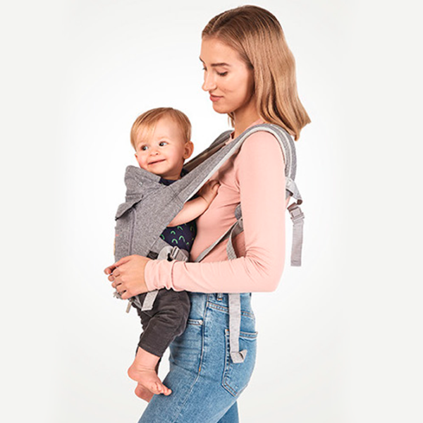 Marsupiu pentru copii Calibro Honey Baby Carrier 6in1 () 18 kg/ Gray photo 4