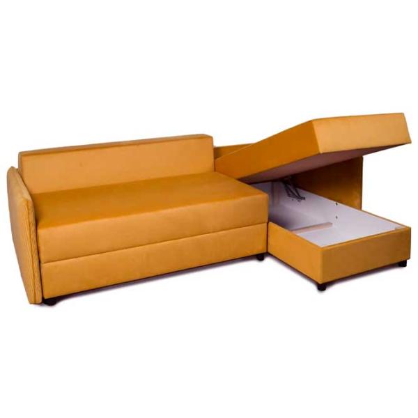 Угловой диван Mobilier Victoria 5 () Ткань/ Оранжевый photo 3 Угловой диван Mobilier Victoria 5 () Ткань/ Оранжевый photo 3