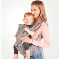 Marsupiu pentru copii Calibro Honey Baby Carrier 6in1 () 18 kg/ Pink photo 2