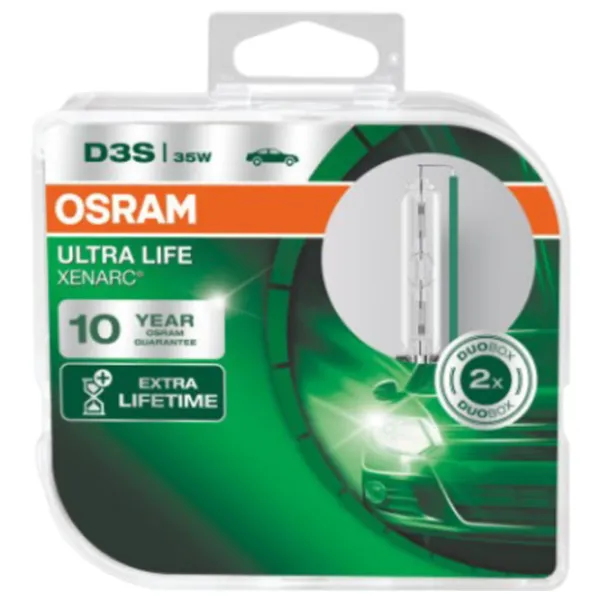 Автомобильная лампа Osram OS-66340ULT-HCB Ксенон/ D3S/ PK32d-5/ 35 Вт/ 3200лм photo 2 Автомобильная лампа Osram OS-66340ULT-HCB Ксенон/ D3S/ PK32d-5/ 35 Вт/ 3200лм photo 2