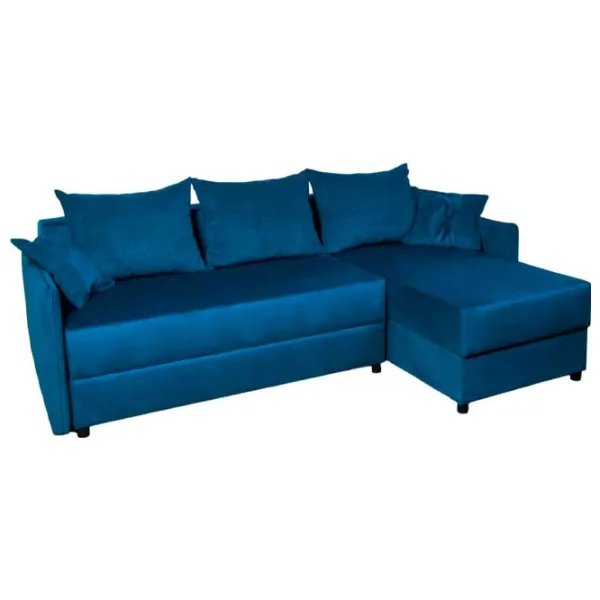 Угловой диван Mobilier Victoria 5 () Ткань/ Blue photo 1