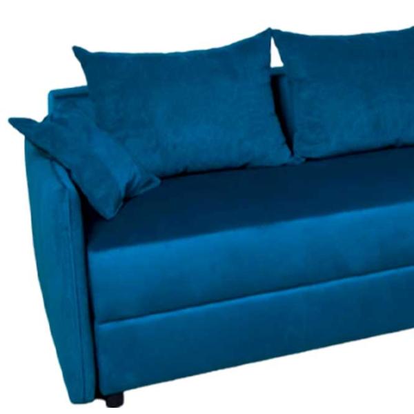 Угловой диван Mobilier Victoria 5 () Ткань/ Blue photo 3