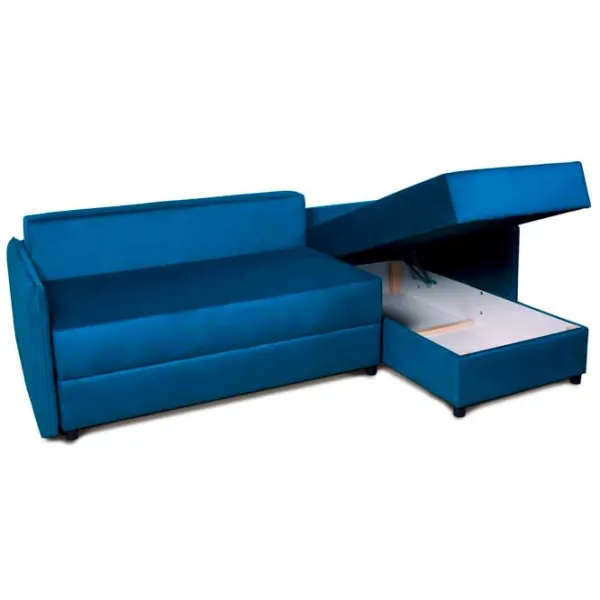 Угловой диван Mobilier Victoria 5 () Ткань/ Blue photo 5