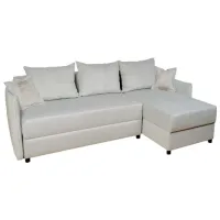 Угловой диван Mobilier Victoria 5 () Ткань/ Светло-серый