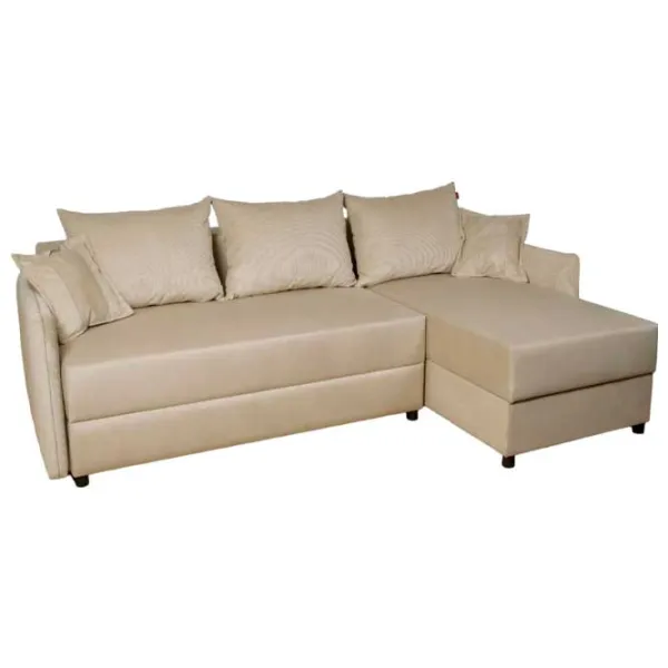 Canapea de colț Mobilier Victoria 5 () Stofă/ Beige photo 1 Canapea de colț Mobilier Victoria 5 () Stofă/ Beige photo 1