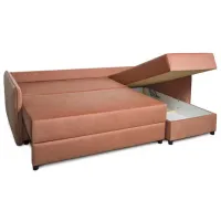 Угловой диван Mobilier Victoria 5 () Ткань/ Оранжевый photo 2