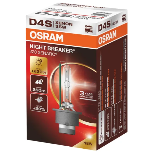 Автомобильная лампа Osram OS-66440XN2 Ксенон/ D4S/ P32d-5/ 35 Вт/ 3200лм photo 2 Автомобильная лампа Osram OS-66440XN2 Ксенон/ D4S/ P32d-5/ 35 Вт/ 3200лм photo 2
