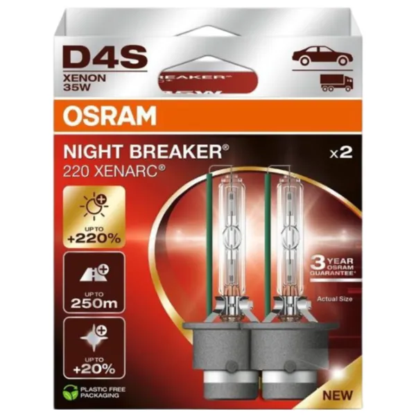 Автомобильная лампа Osram OS-66440XN2-2HB Ксенон/ D4S/ P32d-5/ 35 Вт/ 3200лм photo 2