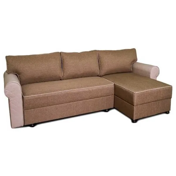 Угловой диван Mobilier Victoria Clasic (Lux 03+Haiti 03 PIK 1) Ткань/ Brown photo 1 Угловой диван Mobilier Victoria Clasic (Lux 03+Haiti 03 PIK 1) Ткань/ Brown photo 1