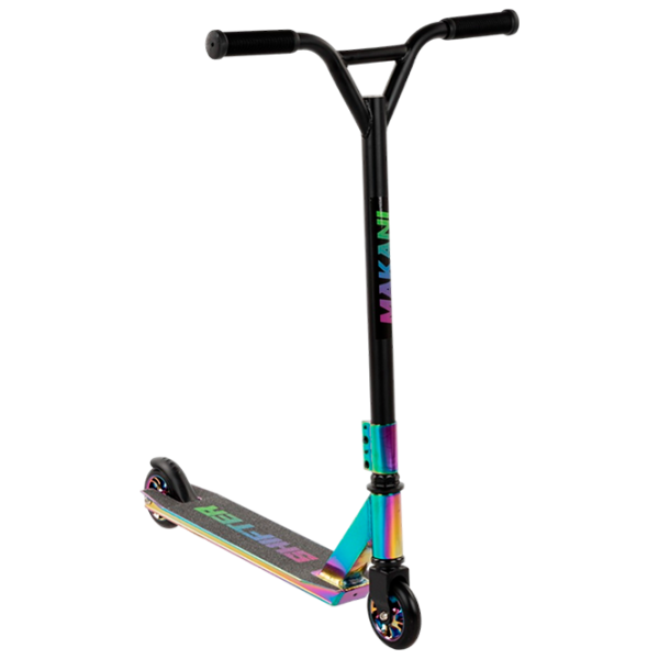 Детский двухколёсный самокат Kikka Boo Makani Scooter Shifter (31006010122) 100 кг/ Black photo 1