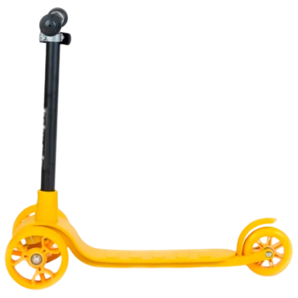 Детский трёхколёсный самокат Baby Mix Prime (8596164153765) 30 кг/ Желтый photo 2