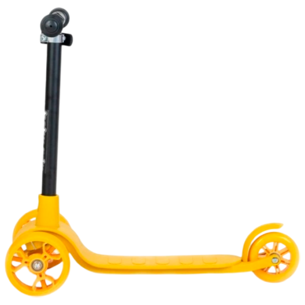 Детский трёхколёсный самокат Baby Mix Prime (8596164153765) 30 кг/ Желтый photo 2